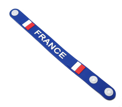 Silicone Wristband France Team Wrist Band FoneFunShop   