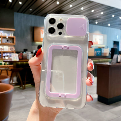 Case For iPhone 13 in Lilac Camera Lens Protection Case Cover FoneFunShop   