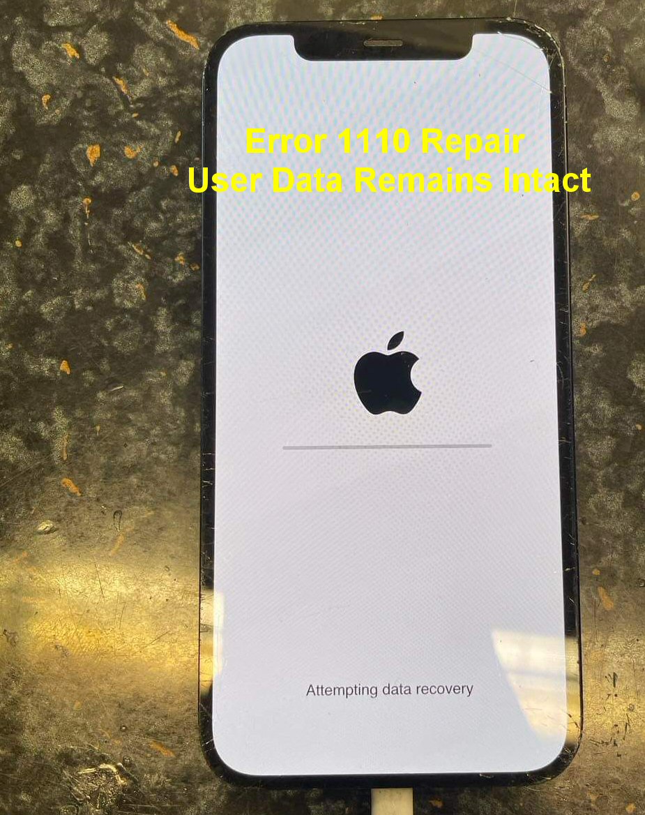 Error 1110 Fix Repair Service For iPhone  FoneFunShop   