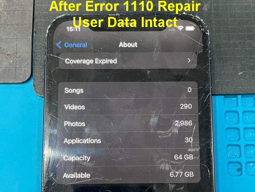 Error 1110 Fix Repair Service For iPhone  FoneFunShop   