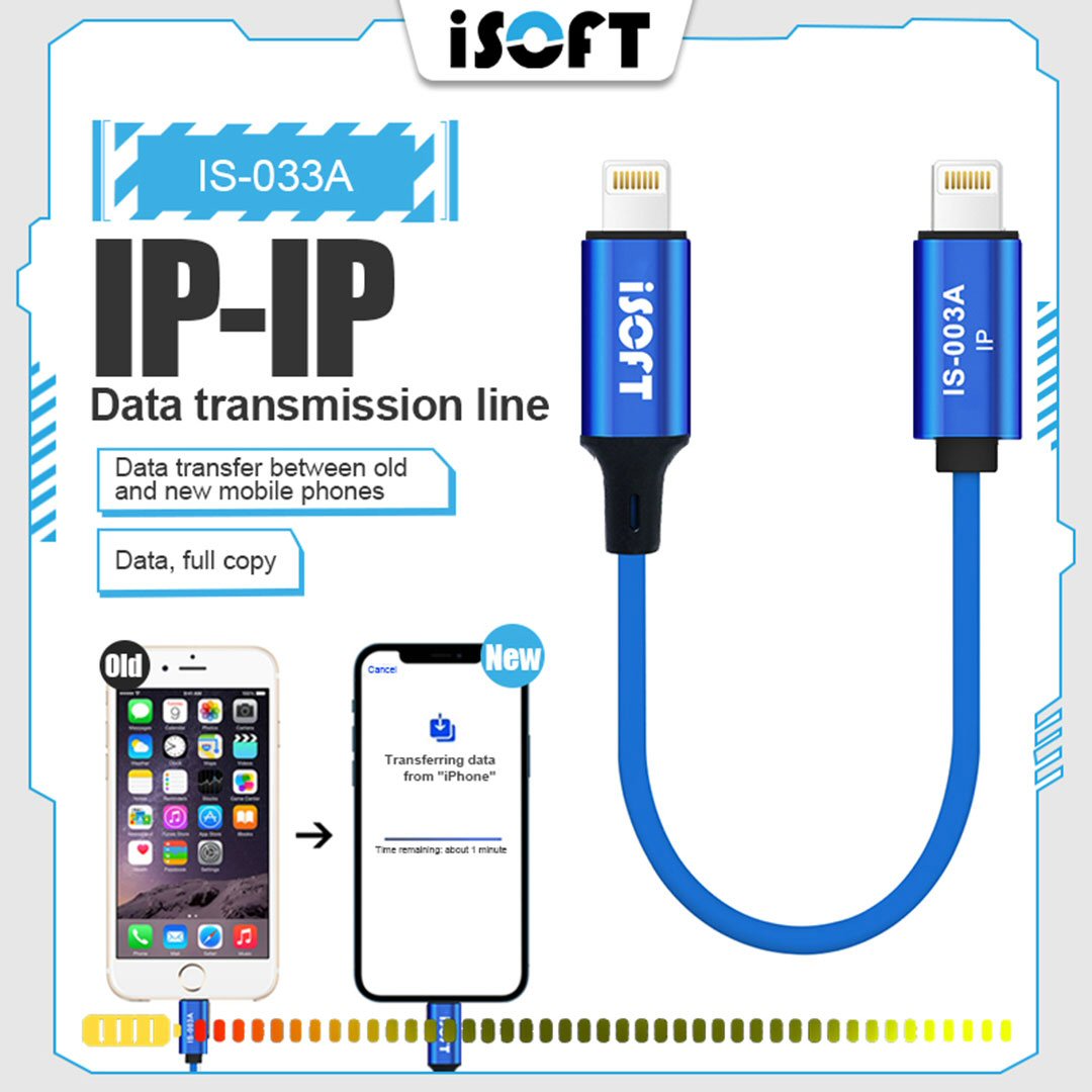 iSoft IS 003A User Data Transfer Cable Transfer Data For iPhone to iPhone Cable FoneFunShop   