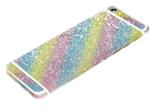 Back Protector For iPhone 11 Glitter Bling Rear Protector Rainbow Protector FoneFunShop   