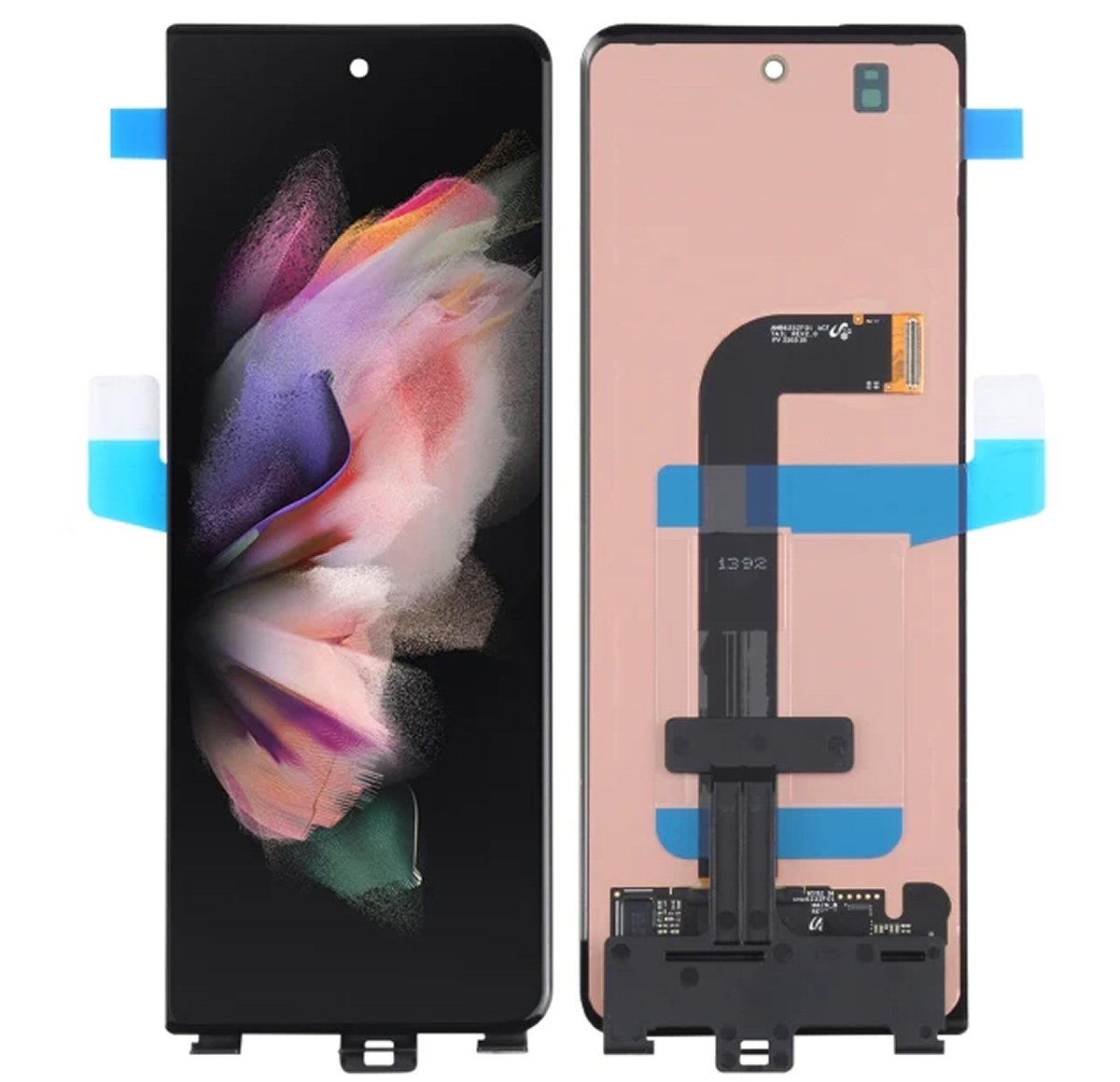 Lcd Screen For Samsung Z Fold 3 F926B Outside in Black GH82 26238A Screen FoneFunShop   