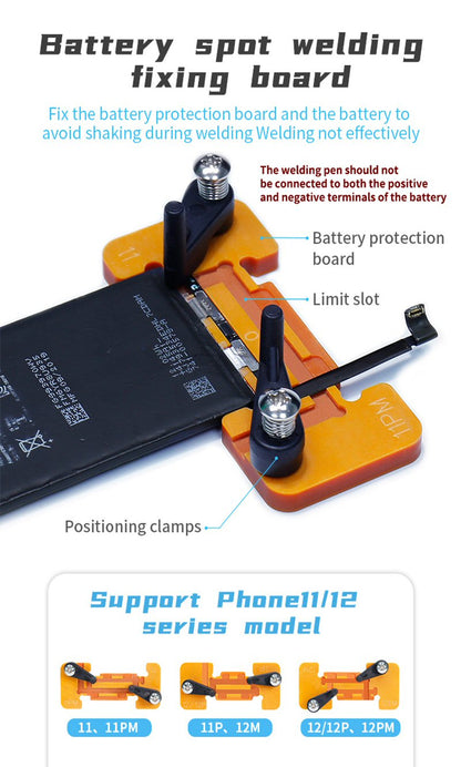 Fixing Board For iPhone 11 to iPhone 12 Pro Max Battery Spot Welding Battery FoneFunShop   