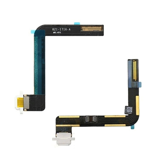 Charging Port For iPad Air White Flex Charging Port FoneFunShop   