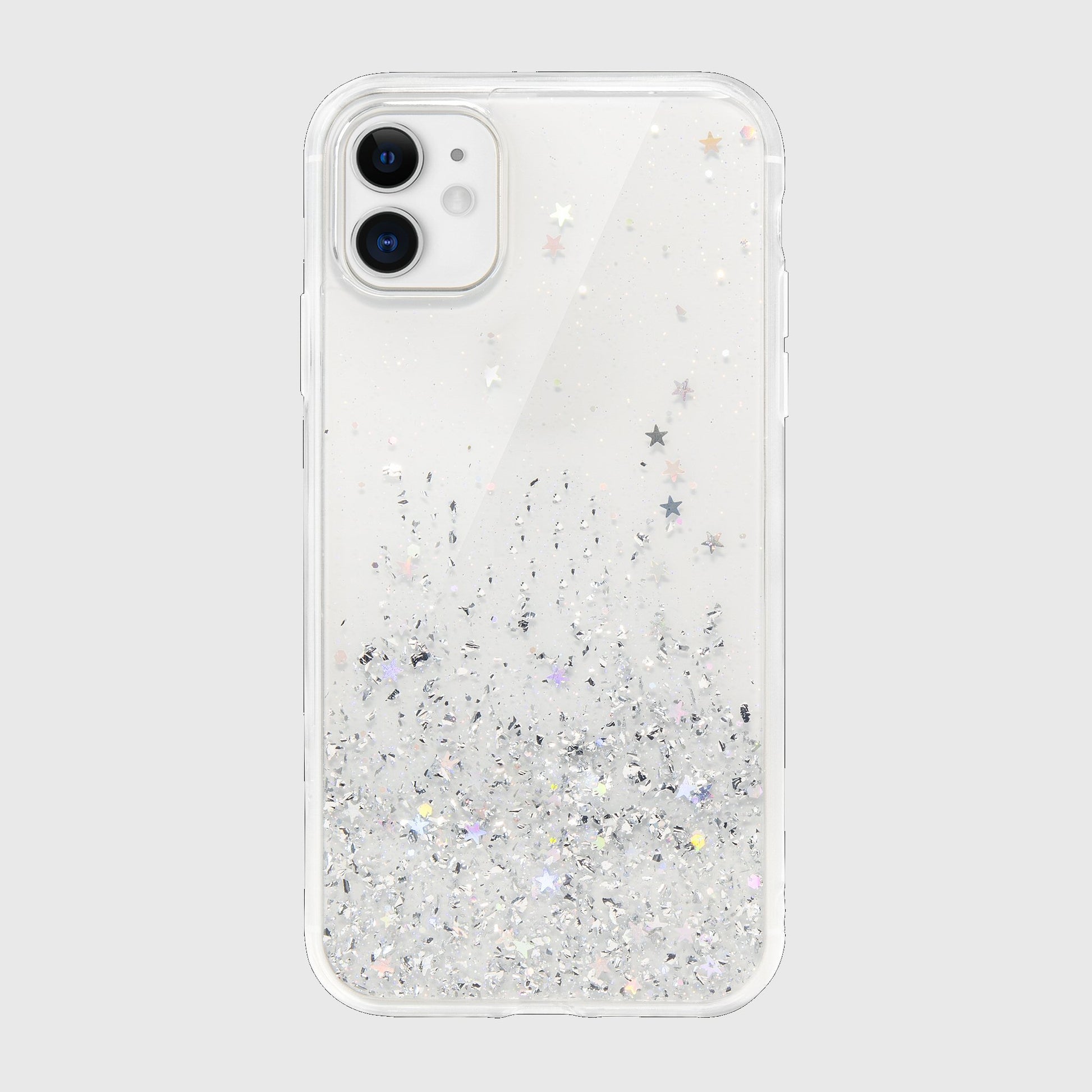 Case For iPhone 11 Switcheasy White Starfield Quicksand Style Case Cover FoneFunShop   