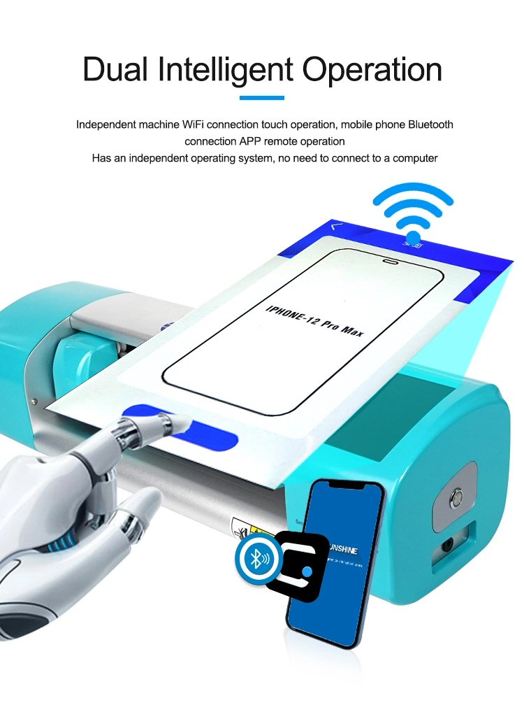 Sunshine SS890C Pro Max Intelligent cloud film cutting machine hydrogel cutter Sunshine FoneFunShop   