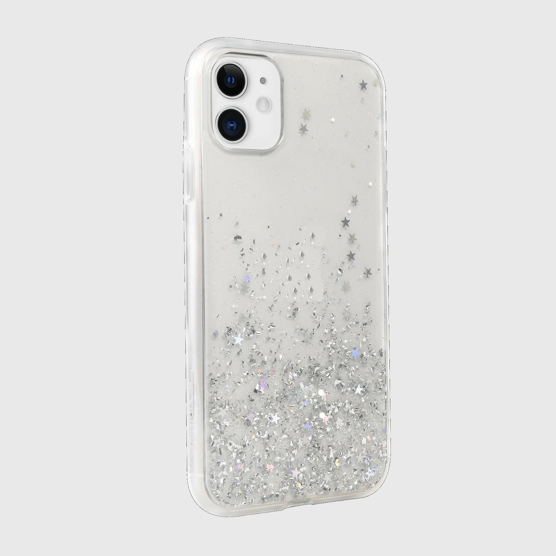 Case For iPhone 11 Switcheasy White Starfield Quicksand Style Case Cover FoneFunShop   