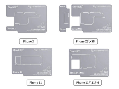 Reballing Station For iPhone X To For iPhone 12 Pro Max QianLi Middle Frame Qianli FoneFunShop   