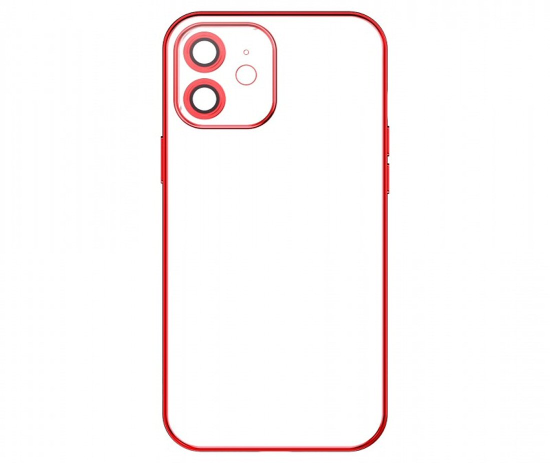 Case For iPhone 13 Soft Jane Series Hard Cover Edition in Red Case Cover FoneFunShop   