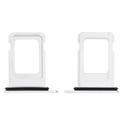 Sim Tray For iPhone 13 In White Sim Tray FoneFunShop   