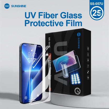 Sunshine SS075U UV fiber glass protective film Packs of 25 Sunshine FoneFunShop   