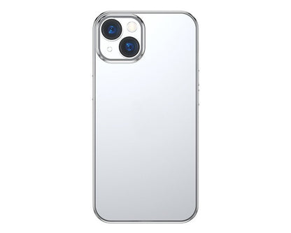 Case For iPhone 13 Pro Soft Jane Series Hard Cover Edition in Silver Case Cover FoneFunShop   