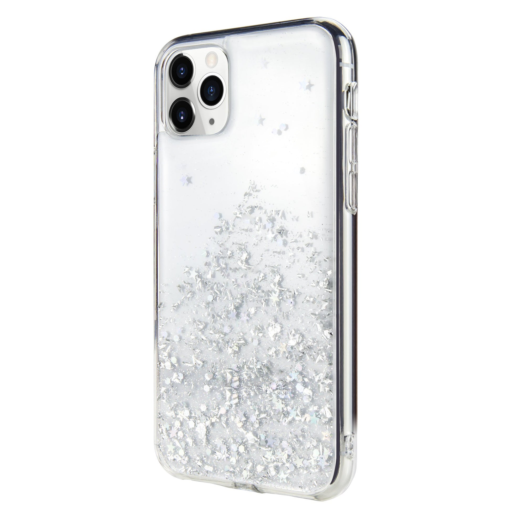 Case For iPhone 11 Pro Switcheasy White Starfield Quicksand Style Case Cover FoneFunShop   