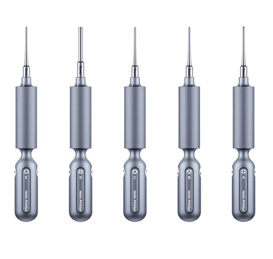 5 Piece Screwdriver Set QianLi Hello 3D Precision Ultra Grip A B C D E Screwdriver FoneFunShop   