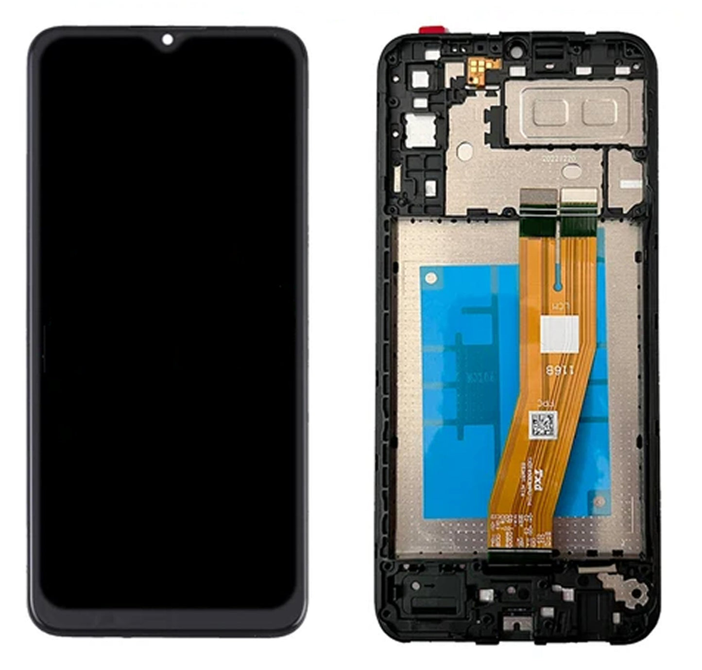 Lcd Screen For Samsung A04e A042F in Black Screen FoneFunShop   