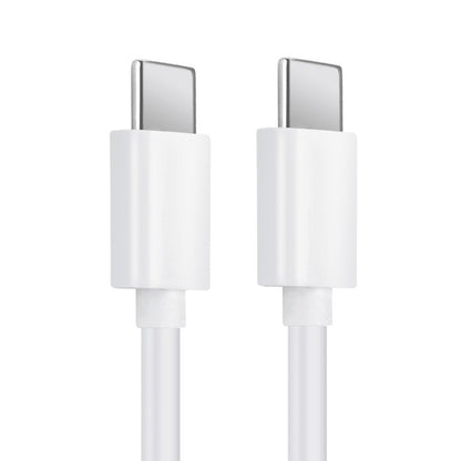 Type C To Type C Cable White 1M Cable FoneFunShop   