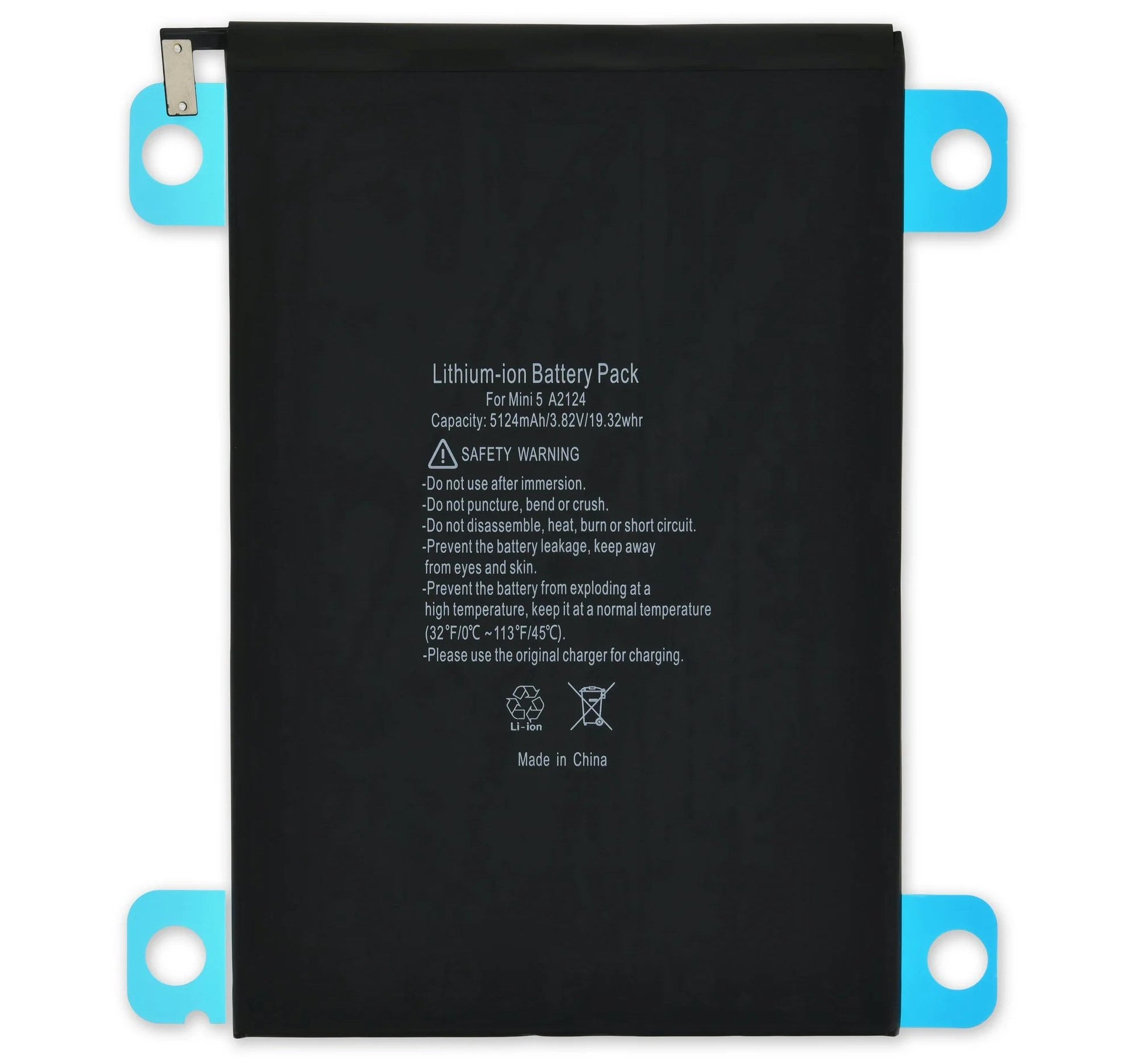 Battery For iPad Mini 5 with 5124mAh Capacity Battery FoneFunShop   