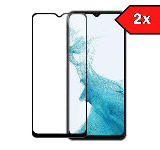 Screen Protector For Samsung A23 Tempered Glass Pack of 2 Screen Protector FoneFunShop   