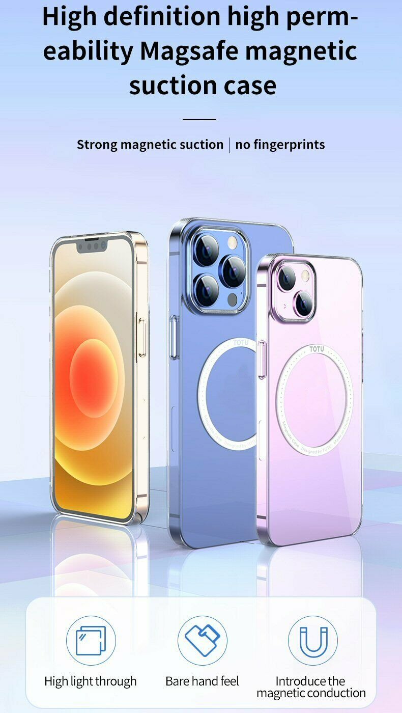 Case For iPhone 13 Pro Crystal Shield Series Transparent Case Cover FoneFunShop   