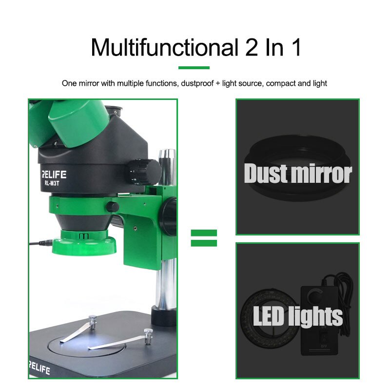 Relife RL 033D Snap In LED Light Source Lamp For Microscope Relife FoneFunShop   