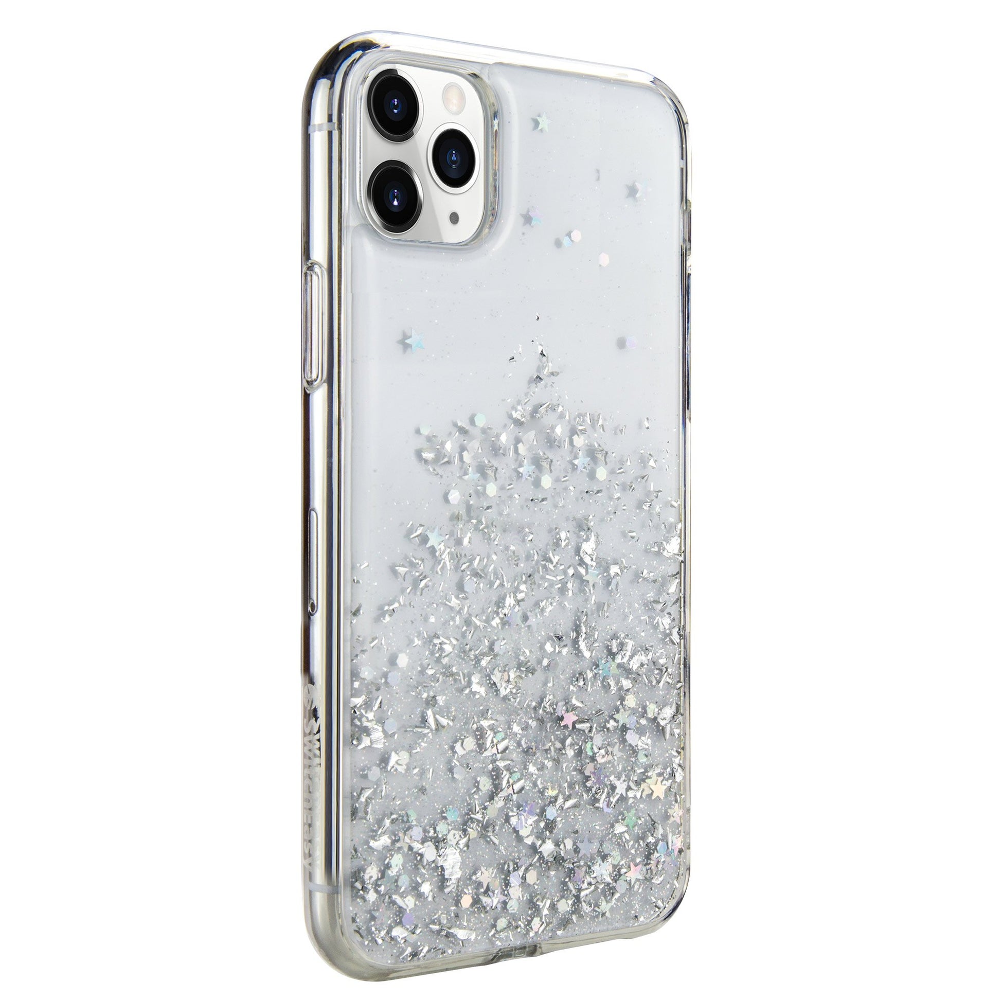 Case For iPhone 11 Pro Switcheasy White Starfield Quicksand Style Case Cover FoneFunShop   