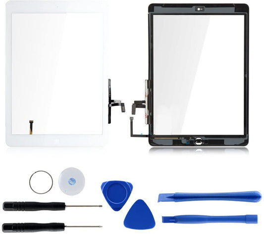 Digitizer For iPad Air 1 A1474 A1475 A1476 Touch Screen White With Toolkit Digitizer FoneFunShop   