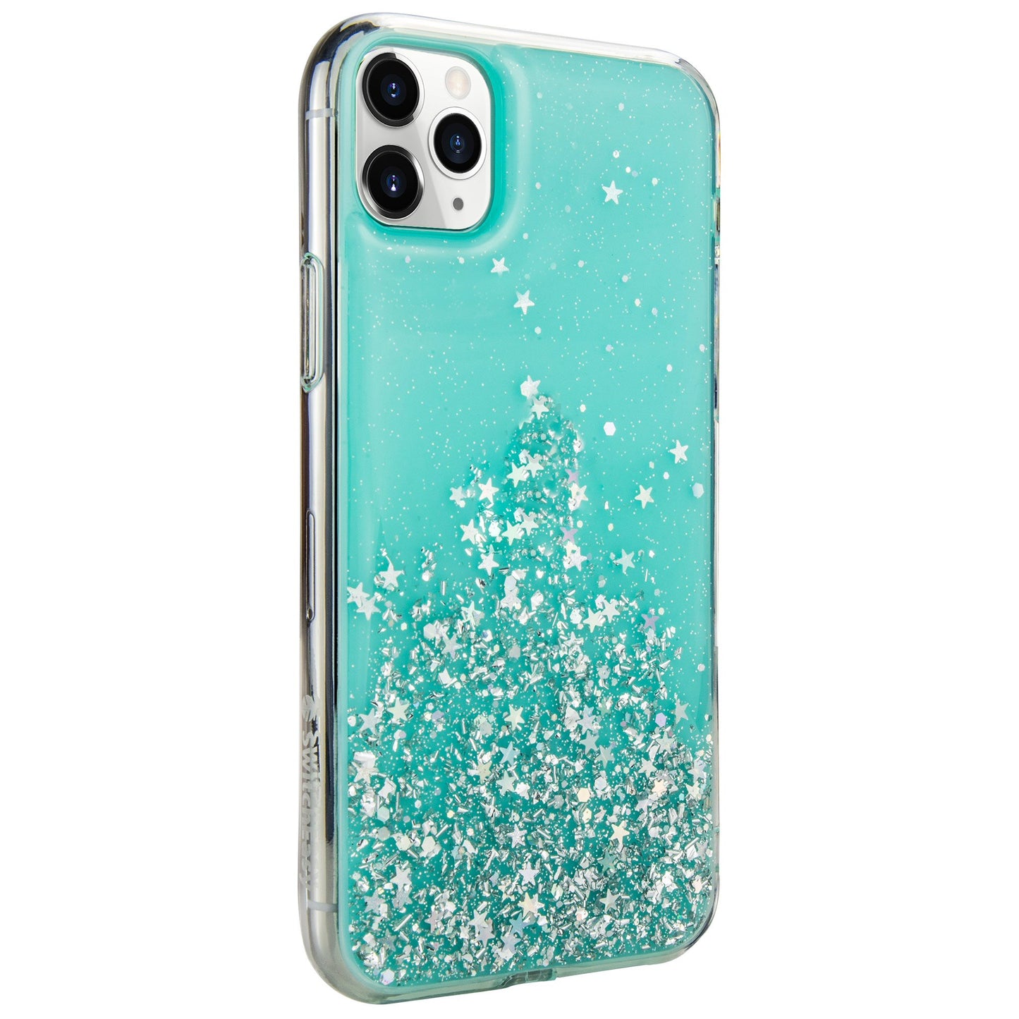 Case For iPhone 11 Pro Switcheasy Blue Starfield Quicksand Style Case Cover FoneFunShop   