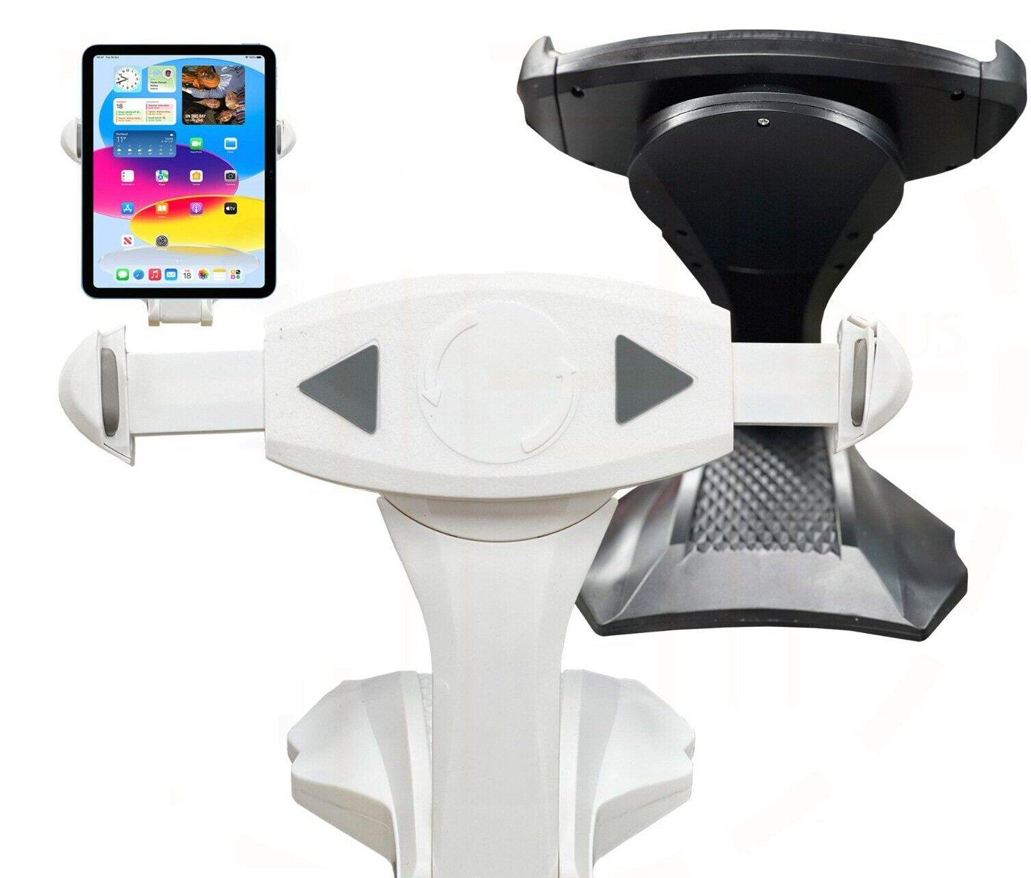 Tablet Desk Top Stand Universal Mount White  FoneFunShop   