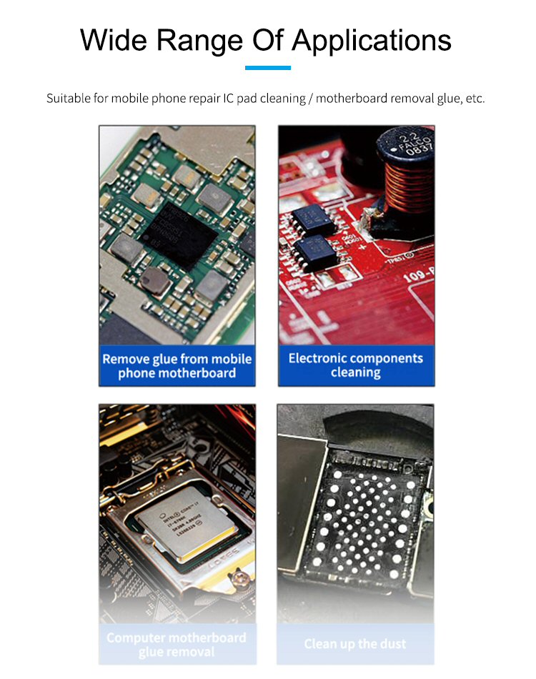 Sunshine SS022B Double Head Dual Purpose Logicboard Motherboard Cleaning Brush Sunshine FoneFunShop   