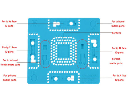 Magic Pad Heat Resistant Work Mat For Face ID Camera Home Button Dot Matrix CPU Camera FoneFunShop   