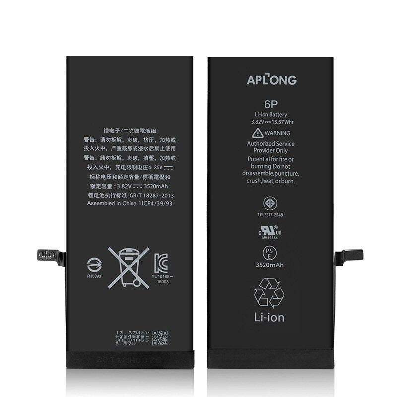 Battery For iPhone 6 Plus 3510 mAh Aplong Battery FoneFunShop   