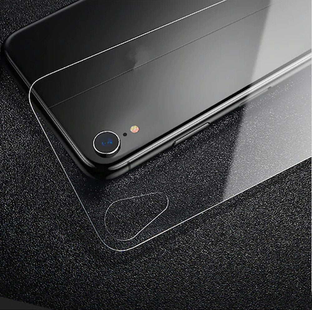 Back Protector For iPhone XS Rear Tempered Glass Protection Protector FoneFunShop   