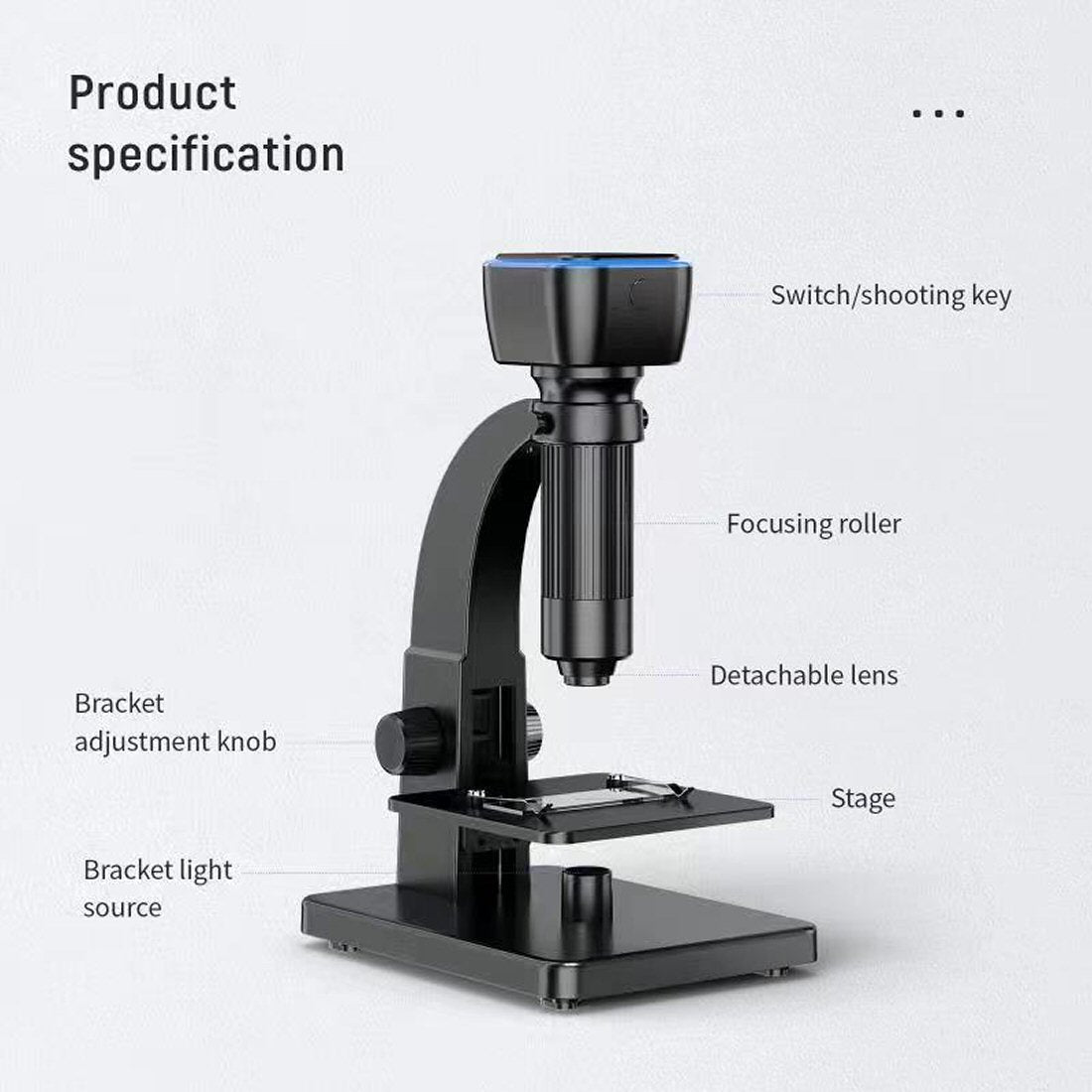 WiFi Digital Microscope 5mp 2000x Digitizer FoneFunShop   