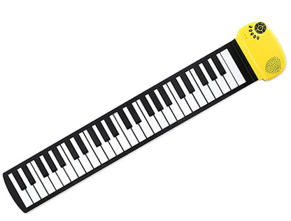 Roll up 49 Key Piano Portable Black Piano FoneFunShop   