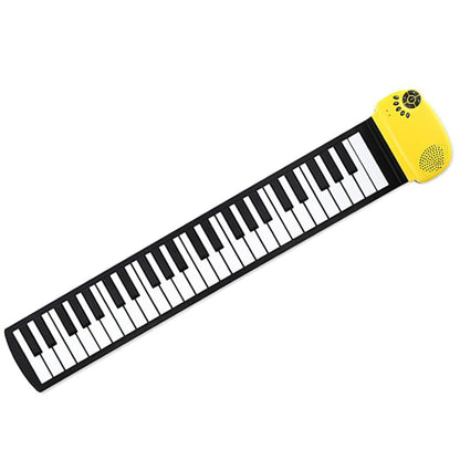 Roll up 49 Key Piano Portable Black Piano FoneFunShop   