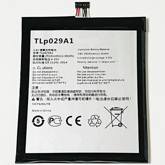 Battery For Alcatel One Touch Pop 3 TLp029A1 2910mAh Battery FoneFunShop   