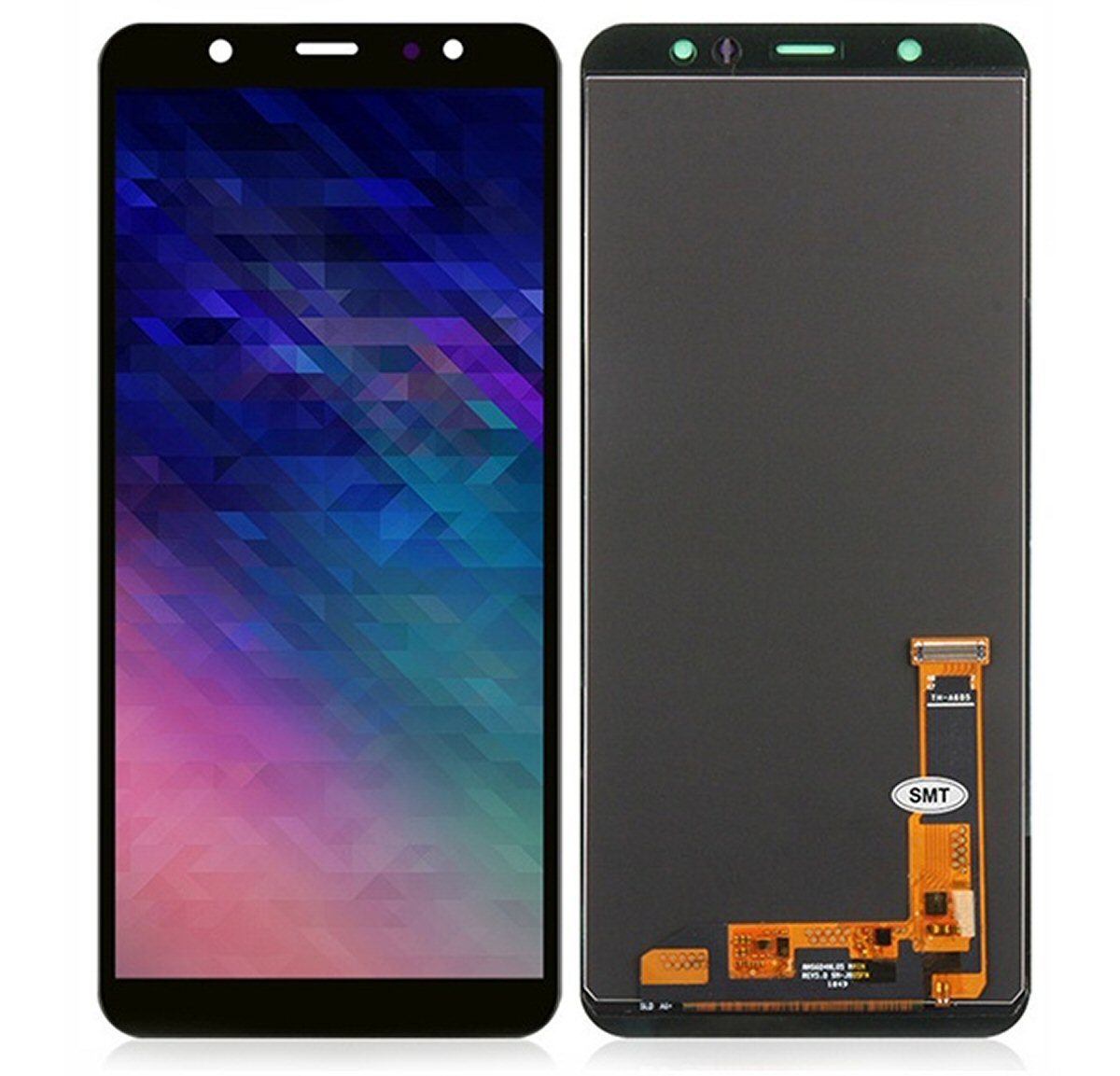 Lcd Screen For Samsung A6 Plus A605F in Black Screen FoneFunShop   