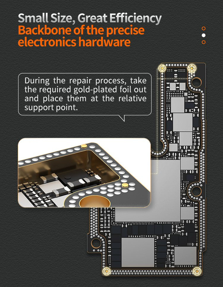 PCB Resolder Pads Qianli iAtlas Gold For microsoldering Board Repair Solder FoneFunShop   