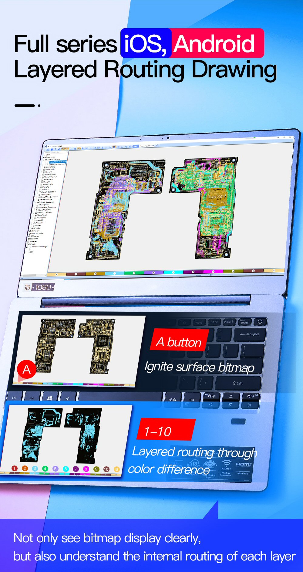 JCID Intelligent Mobile Phone Repair Drawing Schematics Software 1 Year Activation Jc id FoneFunShop   