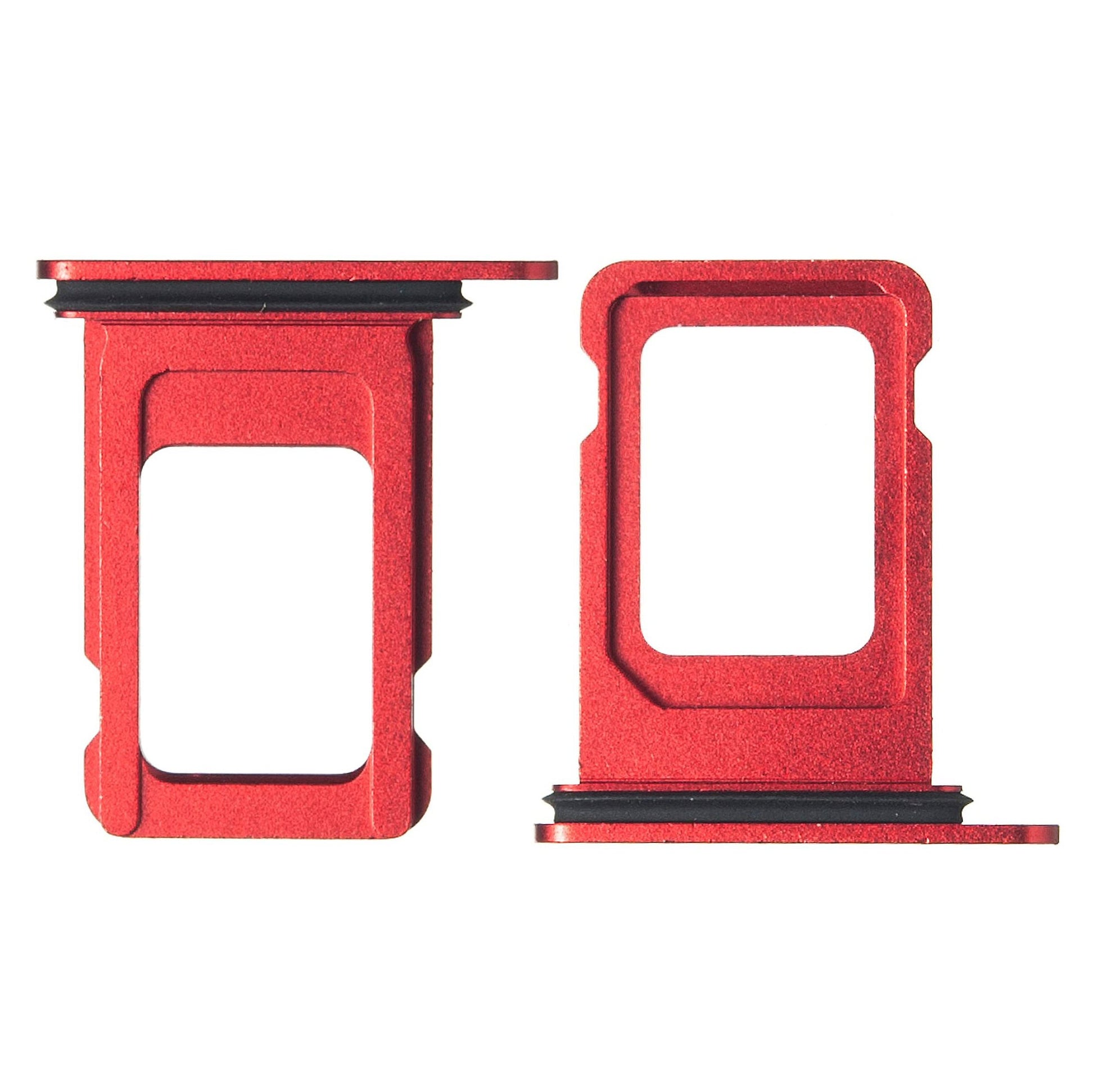 Sim Tray For iPhone 13 In Red Sim Tray FoneFunShop   