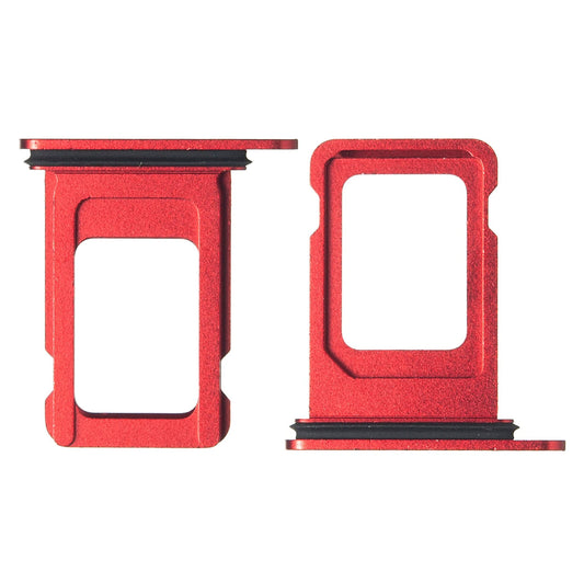 Sim Tray For iPhone 13 In Red Sim Tray FoneFunShop   