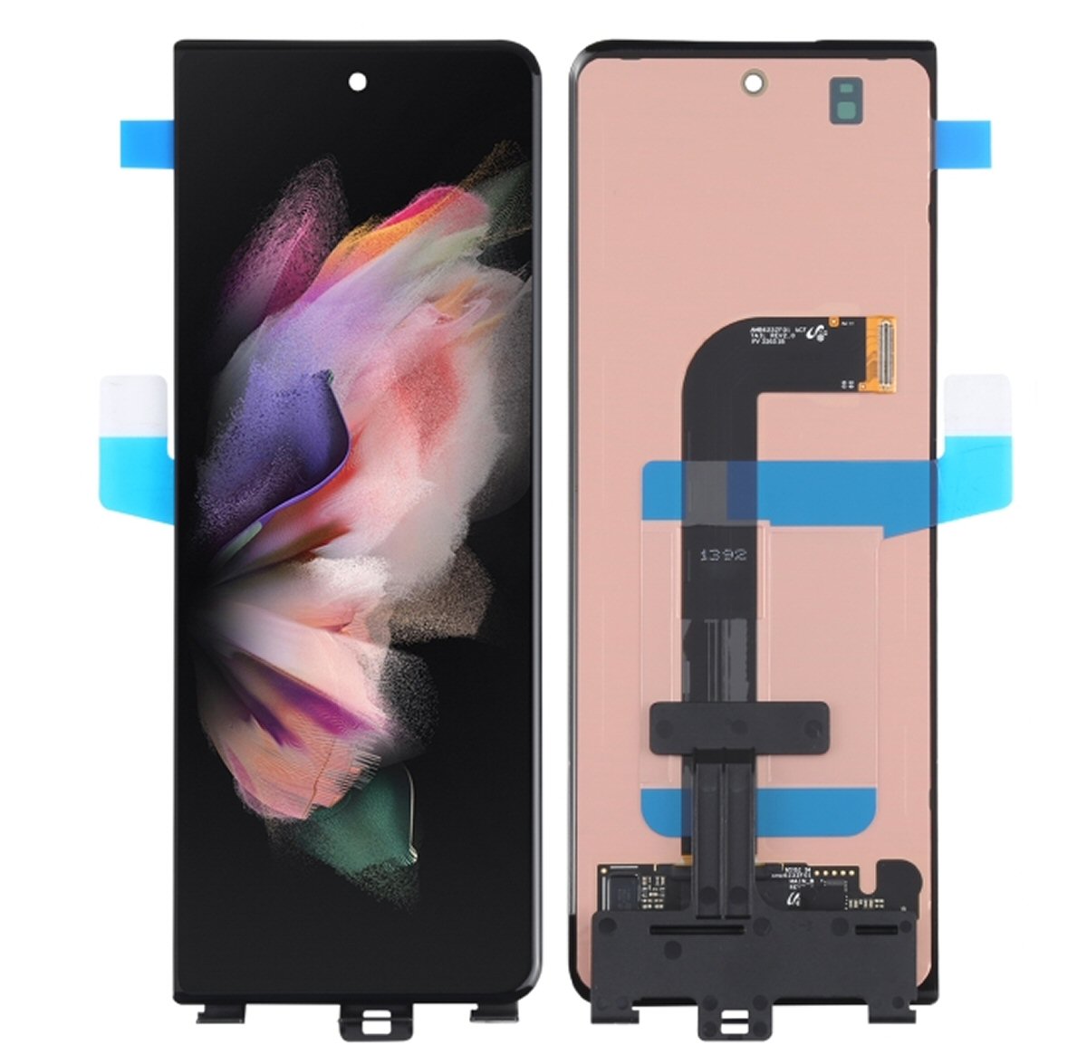 Lcd Screen For Samsung Z Fold 2 F916B Outside in Black GH82 23943A Screen FoneFunShop   