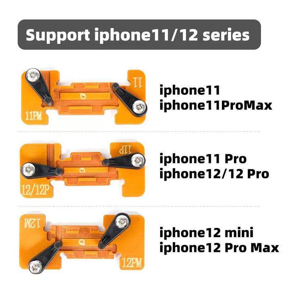 Fixing Board For iPhone 11 to iPhone 12 Pro Max Battery Spot Welding Battery FoneFunShop   