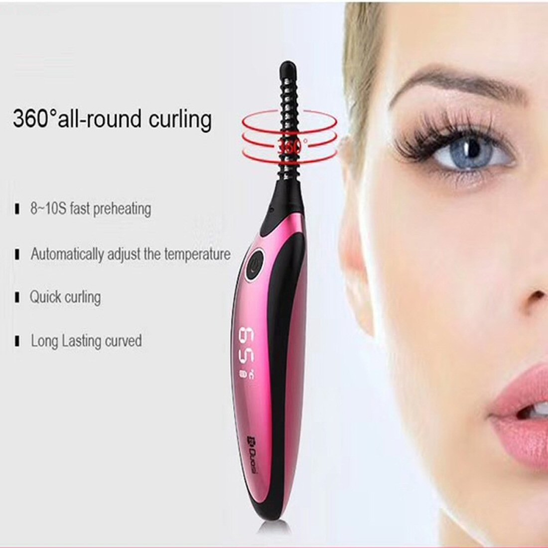 Heated Eyelash Curler DY102  FoneFunShop   