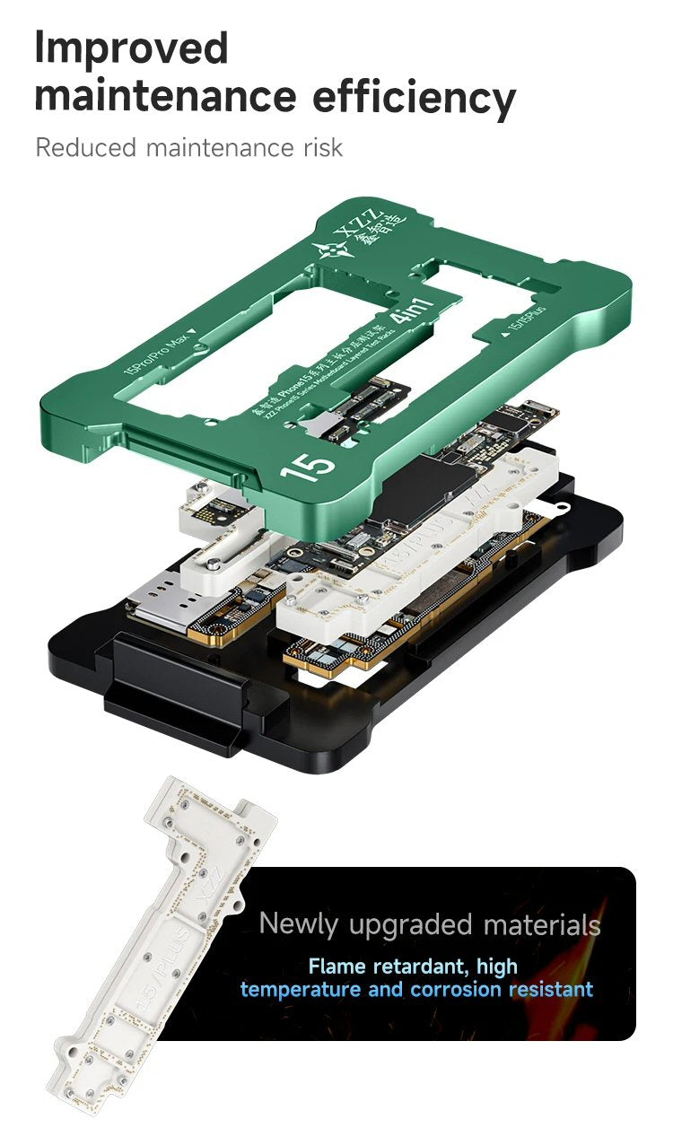 Board Fixture For iPhone 15 Series XZZ Layered Logic Board Joining Clamp  FoneFunShop   