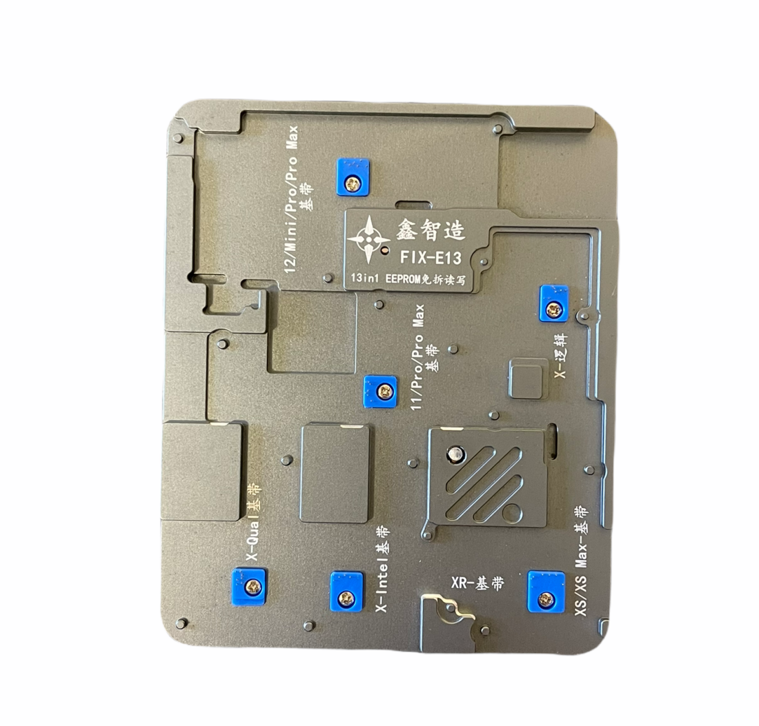 Baseband Fixture For iPhone X to iPhone 12 Pro XinZhiZao Fix E13 EEPROM IC Logic  FoneFunShop   