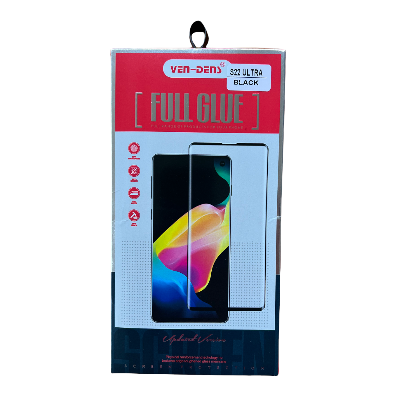 Screen Protector For Samsung S22 Ultra Ven Dens Full Glue Curved Glass Wi Screen Protector FoneFunShop   