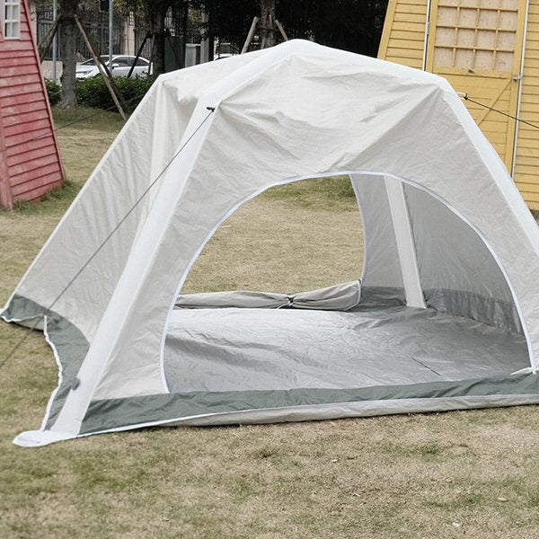 Inflatable Camping Tent 3-4 Man Quick 2 Minute Setup 2m Square Waterproof Tent FoneFunShop   