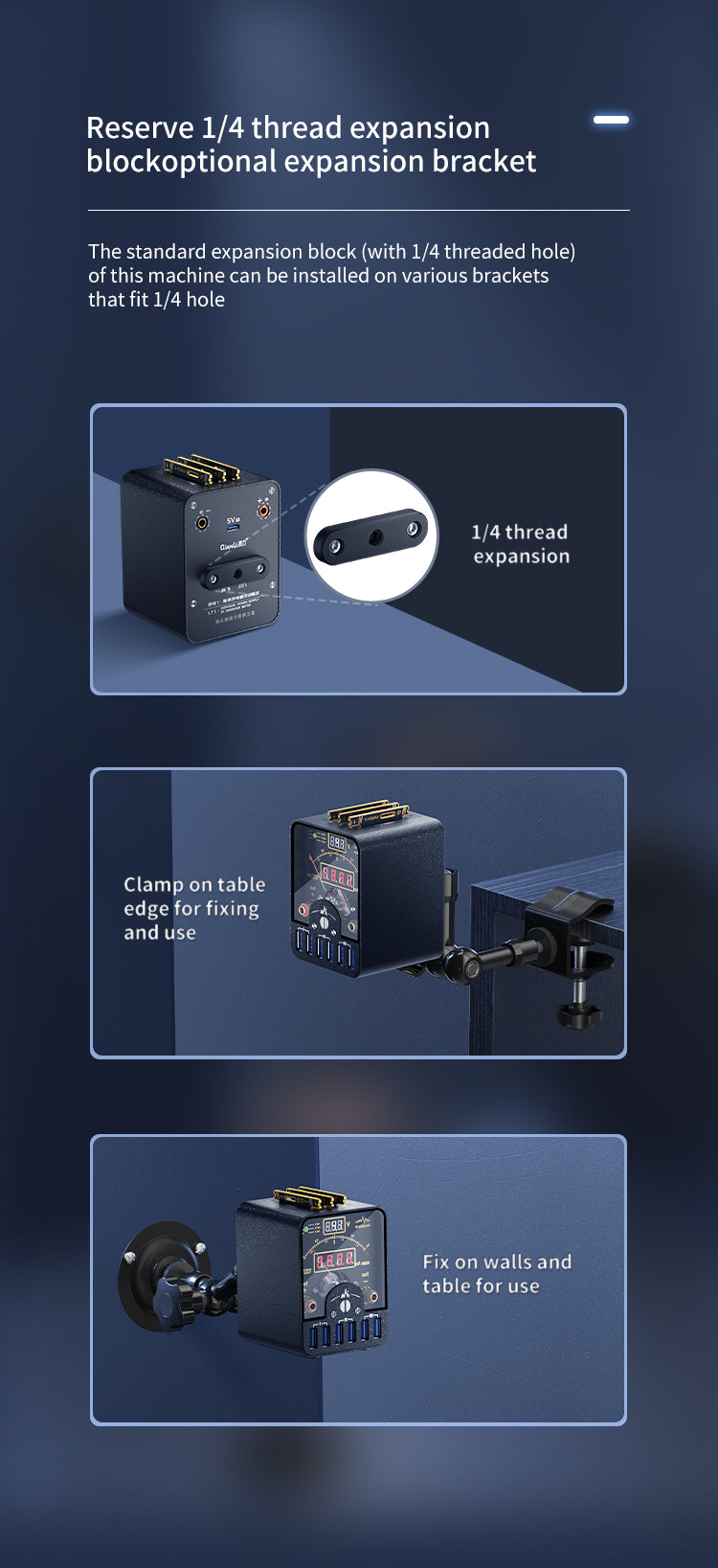 DC Power Supply Qianli LT1 Insulate Phone Diagnosis Instrument inc 2 Expansions Qianli FoneFunShop   